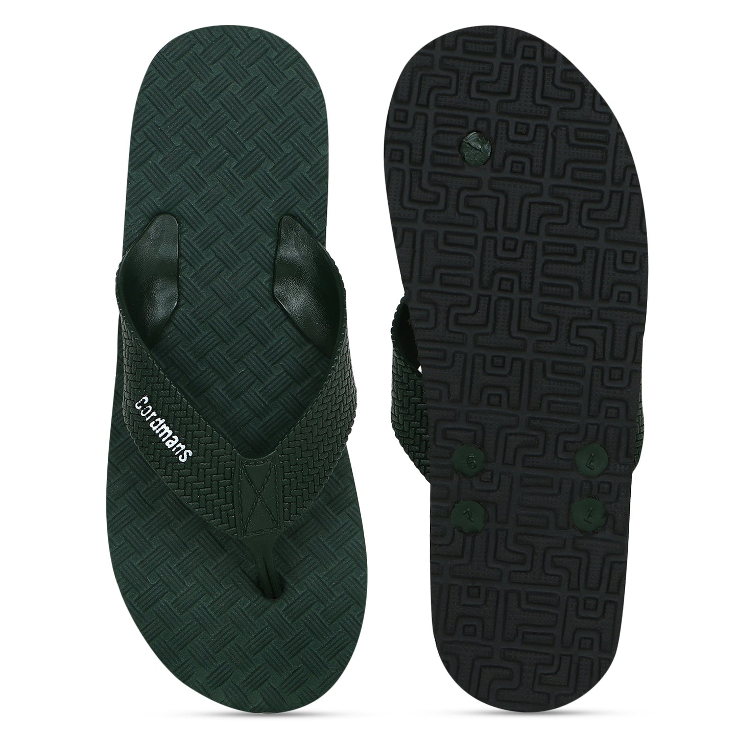 Cordmans Men's Flip-Flops – Premium Grip & Sleek Style