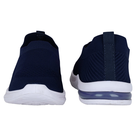 Cordmans Plain SoftWalk – Women’s Navy Knit Slip-Ons