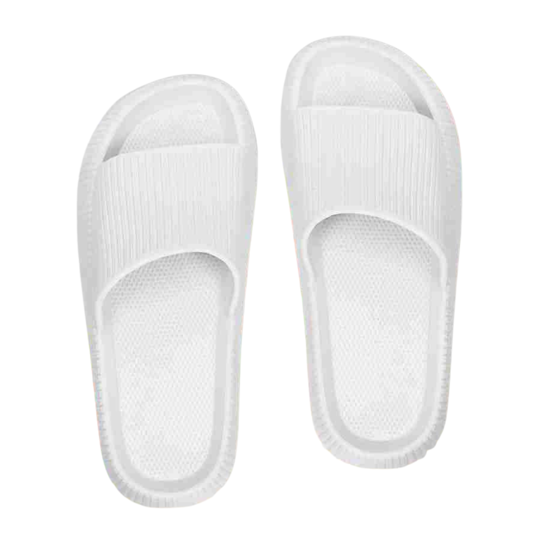 Cordmans CloudStep Slides – Men’s Ultra Soft Grey Slippers