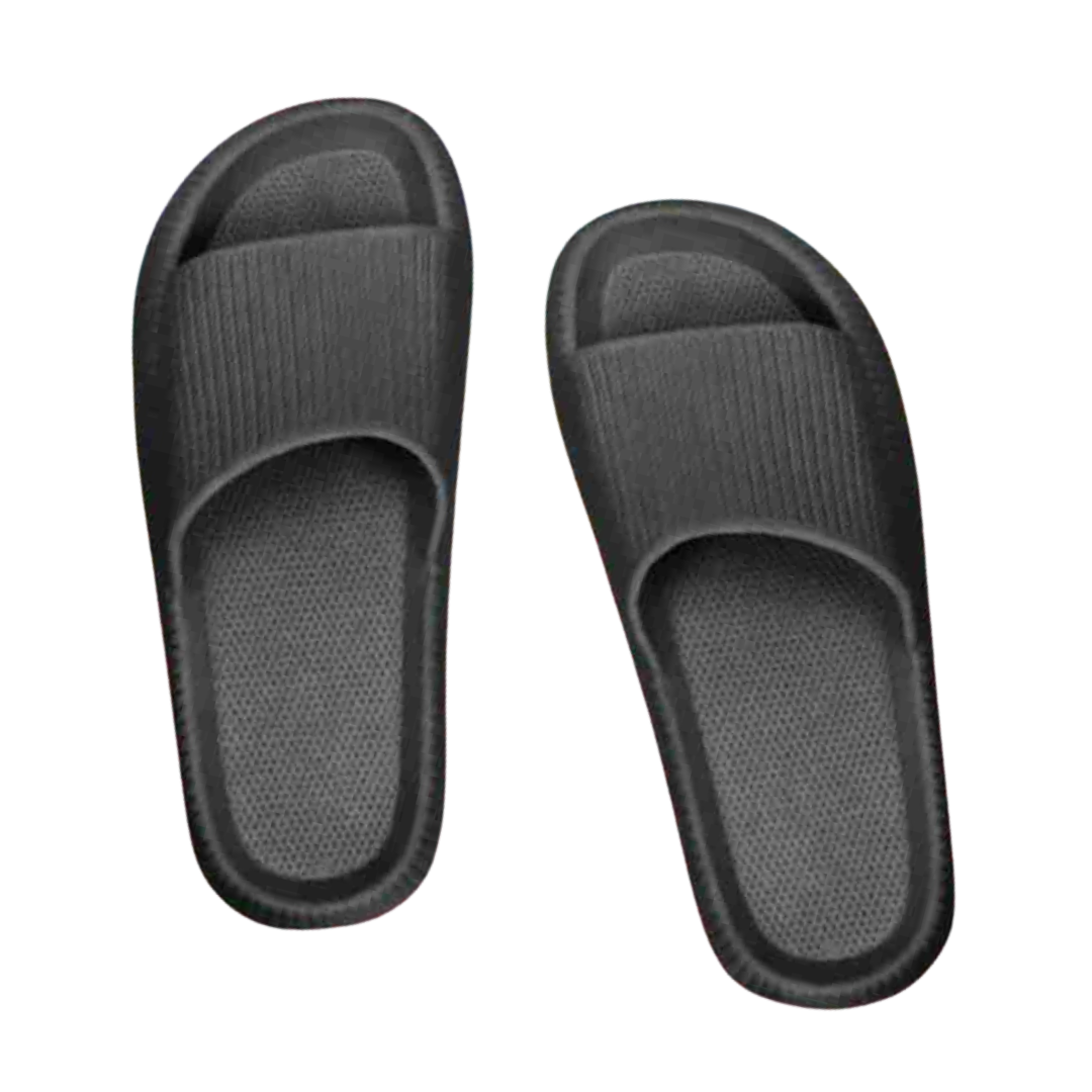 Cordmans CloudStep Slides – Men’s Ultra Soft Grey Slippers