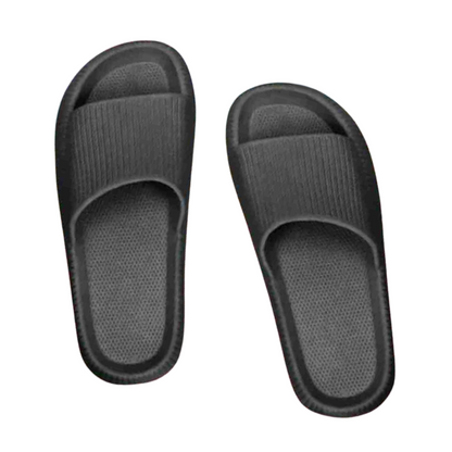 Cordmans CloudStep Slides – Men’s Ultra Soft Grey Slippers